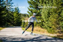 29.09.2024, Lavaze, Italy (ITA): Samuela Comola (ITA) - Biathlon summer training, Lavaze (ITA). www.nordicfocus.com. © Barbieri/NordicFocus. Every downloaded picture is fee-liable.