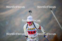 07.11.2024, Bessans, France (FRA): Antonin Guigonnat (FRA) - Biathlon summer training, Bessans (FRA). www.nordicfocus.com. © Authamayou/NordicFocus. Every downloaded picture is fee-liable.