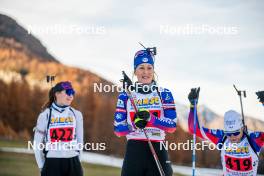 09.11.2024, Bessans, France (FRA): Chloé Chevalier (FRA) - Biathlon summer training, Bessans (FRA). www.nordicfocus.com. © Authamayou/NordicFocus. Every downloaded picture is fee-liable.