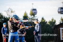 05.09.2024, Font-Romeu, France (FRA): Ella Halvarsson (SWE) - Biathlon summer training, Font-Romeu (FRA). www.nordicfocus.com. © Authamayou/NordicFocus. Every downloaded picture is fee-liable.