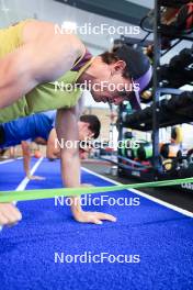 23.07.2024, Premanon, France (FRA): Emilien Claude (FRA) - Biathlon summer training, Premanon (FRA). www.nordicfocus.com. © Manzoni/NordicFocus. Every downloaded picture is fee-liable.