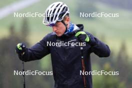 21.05.2024, Lenzerheide, Switzerland (SUI): Yanis Keller (SUI) - Biathlon summer training, Lenzerheide (SUI). www.nordicfocus.com. © Manzoni/NordicFocus. Every downloaded picture is fee-liable.