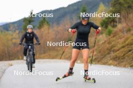 13.10.2024, Ramsau am Dachstein, Austria (AUT): Lea Meier (SUI) - Biathlon summer training, Ramsau am Dachstein (AUT). www.nordicfocus.com. © Manzoni/NordicFocus. Every downloaded picture is fee-liable.