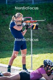 31.07.2024, Lavaze, Italy (ITA): Anna Gandler (AUT) - Biathlon summer training, Lavaze (ITA). www.nordicfocus.com. © Barbieri/NordicFocus. Every downloaded picture is fee-liable.