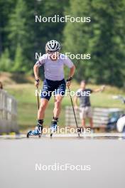 28.08.2024, Bessans, France (FRA): Jeanne Richard (FRA) - Biathlon summer training, Bessans (FRA). www.nordicfocus.com. © Authamayou/NordicFocus. Every downloaded picture is fee-liable.