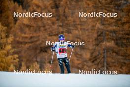 07.11.2024, Bessans, France (FRA): Anaelle Bondoux (FRA) - Biathlon summer training, Bessans (FRA). www.nordicfocus.com. © Authamayou/NordicFocus. Every downloaded picture is fee-liable.