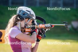 31.07.2024, Lavaze, Italy (ITA): Tamara Steiner (AUT) - Biathlon summer training, Lavaze (ITA). www.nordicfocus.com. © Barbieri/NordicFocus. Every downloaded picture is fee-liable.