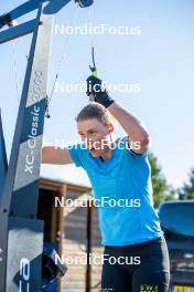 05.09.2024, Font-Romeu, France (FRA): Hanna Oeberg (SWE) - Biathlon summer training, Font-Romeu (FRA). www.nordicfocus.com. © Authamayou/NordicFocus. Every downloaded picture is fee-liable.