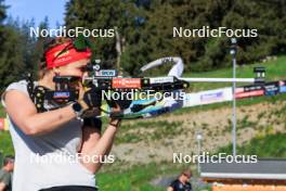 20.05.2024, Lenzerheide, Switzerland (SUI): Lea Meier (SUI) - Biathlon summer training, Lenzerheide (SUI). www.nordicfocus.com. © Manzoni/NordicFocus. Every downloaded picture is fee-liable.