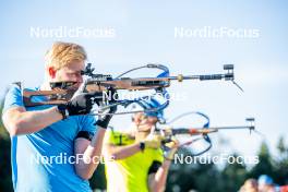 02.09.2024, Font-Romeu, France (FRA): Emil Nykvist (SWE) - Biathlon summer training, Font-Romeu (FRA). www.nordicfocus.com. © Authamayou/NordicFocus. Every downloaded picture is fee-liable.