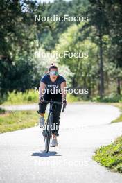 17.08.2024, Font-Romeu, France (FRA): Rachel Demangeat (FRA), Coach Team France - Biathlon summer training, Font-Romeu (FRA). www.nordicfocus.com. © Authamayou/NordicFocus. Every downloaded picture is fee-liable.