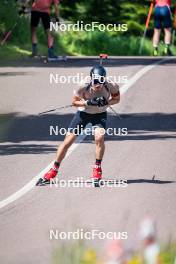 27.06.2024, Lavaze, Italy (ITA): Sturla Holm Laegreid (NOR) - Biathlon summer training, Lavaze (ITA). www.nordicfocus.com. © Barbieri/NordicFocus. Every downloaded picture is fee-liable.