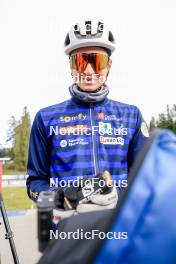 15.09.2024, Lenzerheide, Switzerland (SUI): Eric Perrot (FRA) - Sommer Nordic Event 2024, Sommer Biathlon Cup, Lenzerheide (SUI). www.nordicfocus.com. © Manzoni/NordicFocus. Every downloaded picture is fee-liable.