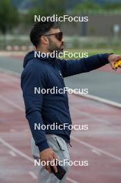 15.06.2024, Grenoble, France (FRA): Simon Fourcade (FRA) - Biathlon summer training, Grenoble (FRA). www.nordicfocus.com. © Joly/NordicFocus. Every downloaded picture is fee-liable.