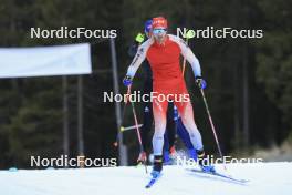 07.11.2024, Davos, Switzerland (SUI): Gion Stalder (SUI) - Biathlon training, snowfarming track, Davos (SUI). www.nordicfocus.com. © Manzoni/NordicFocus. Every downloaded picture is fee-liable.