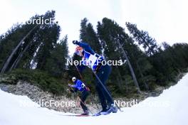 07.11.2024, Davos, Switzerland (SUI): Sandro Bovisi (SUI) - Biathlon training, snowfarming track, Davos (SUI). www.nordicfocus.com. © Manzoni/NordicFocus. Every downloaded picture is fee-liable.