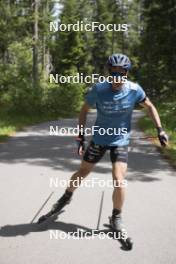 18.06.2024, Correncon-en-Vercors, France (FRA): Quentin Fillon Maillet (FRA) - Biathlon summer training, Correncon-en-Vercors (FRA). www.nordicfocus.com. © Joly/NordicFocus. Every downloaded picture is fee-liable.