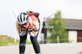 15.09.2024, Lenzerheide, Switzerland (SUI): Lena Haecki-Gross (SUI) - Sommer Nordic Event 2024, Sommer Biathlon Cup, Lenzerheide (SUI). www.nordicfocus.com. © Manzoni/NordicFocus. Every downloaded picture is fee-liable.