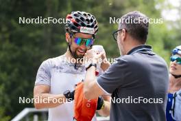 20.06.2024, Lavaze, Italy (ITA): Patrick Braunhofer (ITA) - Biathlon summer training, Lavaze (ITA). www.nordicfocus.com. © Vanzetta/NordicFocus. Every downloaded picture is fee-liable.