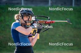 31.07.2024, Lavaze, Italy (ITA): Lea Rothschopf (AUT) - Biathlon summer training, Lavaze (ITA). www.nordicfocus.com. © Barbieri/NordicFocus. Every downloaded picture is fee-liable.