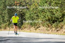 02.09.2024, Font-Romeu, France (FRA): Viktor Brandt (SWE) - Biathlon summer training, Font-Romeu (FRA). www.nordicfocus.com. © Authamayou/NordicFocus. Every downloaded picture is fee-liable.