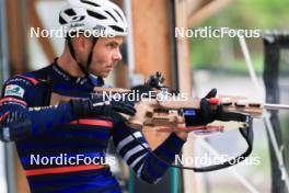 03.07.2024, Premanon, France (FRA): Emilien Jacquelin (FRA) - Biathlon summer training, Premanon (FRA). www.nordicfocus.com. © Manzoni/NordicFocus. Every downloaded picture is fee-liable.