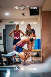 04.08.2024, Lavaze, Italy (ITA): Kristina Oberthaler (AUT) - Biathlon summer training, Lavaze (ITA). www.nordicfocus.com. © Barbieri/NordicFocus. Every downloaded picture is fee-liable.