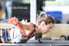 15.07.2024, Lenzerheide, Switzerland (SUI): Deedra Irwin (USA) - Biathlon summer training, Lenzerheide (SUI). www.nordicfocus.com. © Manzoni/NordicFocus. Every downloaded picture is fee-liable.