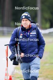 15.09.2024, Lenzerheide, Switzerland (SUI): Patrick Favre (ITA), coach Team France - Sommer Nordic Event 2024, Sommer Biathlon Cup, Lenzerheide (SUI). www.nordicfocus.com. © Manzoni/NordicFocus. Every downloaded picture is fee-liable.