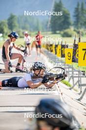 28.08.2024, Bessans, France (FRA): Oceane Michelon (FRA) - Biathlon summer training, Bessans (FRA). www.nordicfocus.com. © Authamayou/NordicFocus. Every downloaded picture is fee-liable.