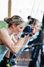 20.05.2024, Lenzerheide, Switzerland (SUI): Elisa Gasparin (SUI) - Biathlon summer training, Lenzerheide (SUI). www.nordicfocus.com. © Manzoni/NordicFocus. Every downloaded picture is fee-liable.