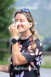 15.07.2024, Lenzerheide, Switzerland (SUI): Grace Castonguay (USA) - Biathlon summer training, Lenzerheide (SUI). www.nordicfocus.com. © Manzoni/NordicFocus. Every downloaded picture is fee-liable.