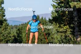 02.09.2024, Font-Romeu, France (FRA): Anna Magnusson (SWE) - Biathlon summer training, Font-Romeu (FRA). www.nordicfocus.com. © Authamayou/NordicFocus. Every downloaded picture is fee-liable.