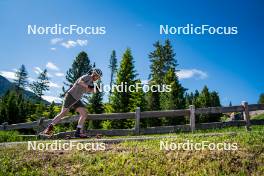 27.06.2024, Lavaze, Italy (ITA): Sivert Guttorm Bakken (NOR) - Biathlon summer training, Lavaze (ITA). www.nordicfocus.com. © Barbieri/NordicFocus. Every downloaded picture is fee-liable.