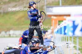 15.09.2024, Lenzerheide, Switzerland (SUI): Lou Jeanmonnot (FRA) - Sommer Nordic Event 2024, Sommer Biathlon Cup, Lenzerheide (SUI). www.nordicfocus.com. © Manzoni/NordicFocus. Every downloaded picture is fee-liable.