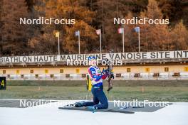 09.11.2024, Bessans, France (FRA): Sophie Chauveau (FRA) - Biathlon summer training, Bessans (FRA). www.nordicfocus.com. © Authamayou/NordicFocus. Every downloaded picture is fee-liable.