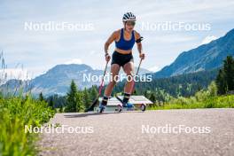 28.06.2024, Lavaze, Italy (ITA): Juni Arnekleiv (NOR) - Biathlon summer training, Lavaze (ITA). www.nordicfocus.com. © Barbieri/NordicFocus. Every downloaded picture is fee-liable.