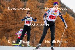 07.11.2024, Bessans, France (FRA): Fany Bertrand (FRA) - Biathlon summer training, Bessans (FRA). www.nordicfocus.com. © Authamayou/NordicFocus. Every downloaded picture is fee-liable.