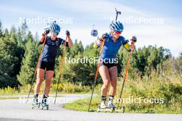 05.09.2024, Font-Romeu, France (FRA): Sara Andersson (SWE) - Biathlon summer training, Font-Romeu (FRA). www.nordicfocus.com. © Authamayou/NordicFocus. Every downloaded picture is fee-liable.