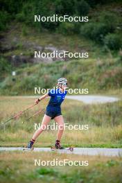 28.08.2024, Bessans, France (FRA): Ragnhild Femsteinevik (NOR) - Biathlon summer training, Bessans (FRA). www.nordicfocus.com. © Authamayou/NordicFocus. Every downloaded picture is fee-liable.