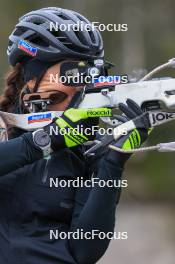 13.10.2024, Ramsau am Dachstein, Austria (AUT): Aita Gasparin (SUI) - Biathlon summer training, Ramsau am Dachstein (AUT). www.nordicfocus.com. © Manzoni/NordicFocus. Every downloaded picture is fee-liable.