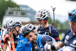 26.08.2024, Martell, Italy (ITA): Didier Bionaz (ITA) - Biathlon summer training, Martell (ITA). www.nordicfocus.com. © Vanzetta/NordicFocus. Every downloaded picture is fee-liable.