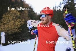 07.11.2024, Davos, Switzerland (SUI): Gion Stalder (SUI) - Biathlon training, snowfarming track, Davos (SUI). www.nordicfocus.com. © Manzoni/NordicFocus. Every downloaded picture is fee-liable.