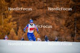 07.11.2024, Bessans, France (FRA): Chloe Bened (FRA) - Biathlon summer training, Bessans (FRA). www.nordicfocus.com. © Authamayou/NordicFocus. Every downloaded picture is fee-liable.