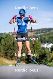 05.09.2024, Font-Romeu, France (FRA): Elvira Oeberg (SWE) - Biathlon summer training, Font-Romeu (FRA). www.nordicfocus.com. © Authamayou/NordicFocus. Every downloaded picture is fee-liable.