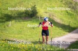 19.06.2024, Lavaze, Italy (ITA): Dorothea Wierer (ITA) - Biathlon summer training, Lavaze (ITA). www.nordicfocus.com. © Vanzetta/NordicFocus. Every downloaded picture is fee-liable.