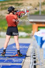 20.05.2024, Lenzerheide, Switzerland (SUI): Lydia Hiernickel (SUI) - Biathlon summer training, Lenzerheide (SUI). www.nordicfocus.com. © Manzoni/NordicFocus. Every downloaded picture is fee-liable.