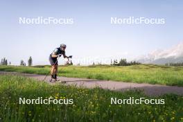 19.06.2024, Lavaze, Italy (ITA): Tommaso Giacomel (ITA) - Biathlon summer training, Lavaze (ITA). www.nordicfocus.com. © Vanzetta/NordicFocus. Every downloaded picture is fee-liable.