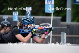 15.05.2024, Ruhpolding, Germany (GER): Franziska Preuss (GER) - Biathlon summer training, Ruhpolding (SUI). www.nordicfocus.com. © Reiter/NordicFocus. Every downloaded picture is fee-liable.