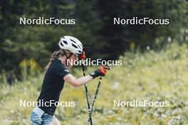 19.05.2024, Forni Avoltri, Italy (ITA): Michela Carrara (ITA) - Biathlon summer training, Forni Avoltri (ITA). www.nordicfocus.com. © Del Fabbro/NordicFocus. Every downloaded picture is fee-liable.